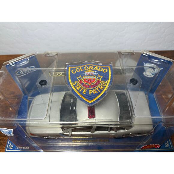 Code 3 Colorado State Model Police Car Die Cast Model 1:24- Patch- New in Box - Picture 3 of 6
